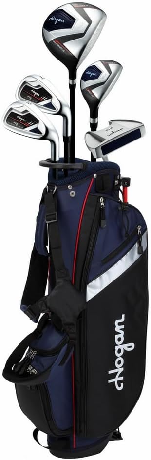 Hogan Golf FTS Junior Boys Golf Clubs Set with Bag, Right Hand