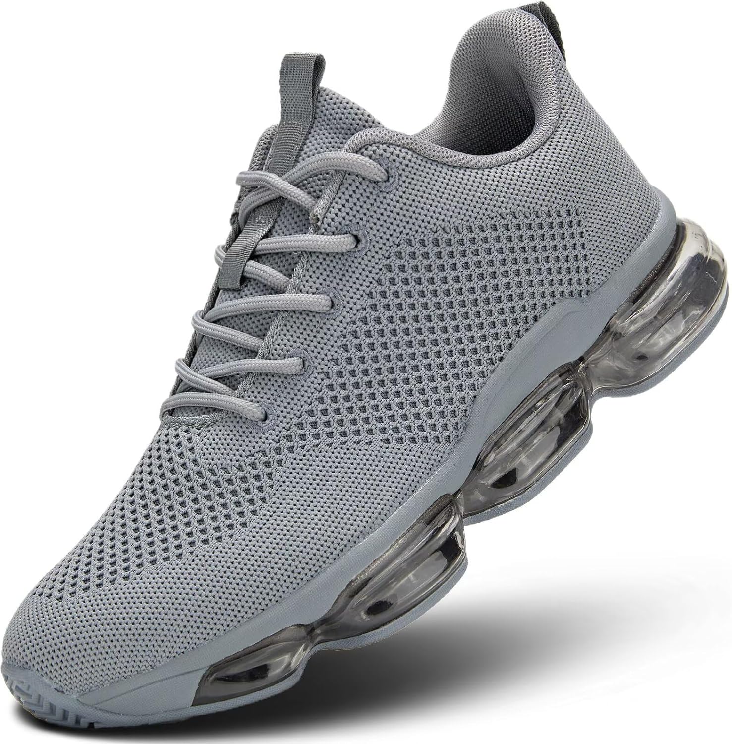 KEEZMZ Men's Air Cushion Running Shoes Breathable Tennis Basketball Sneakers Non Slip Workout Casual Sport Shoes Gym Training Comfortable Fashion Shoes